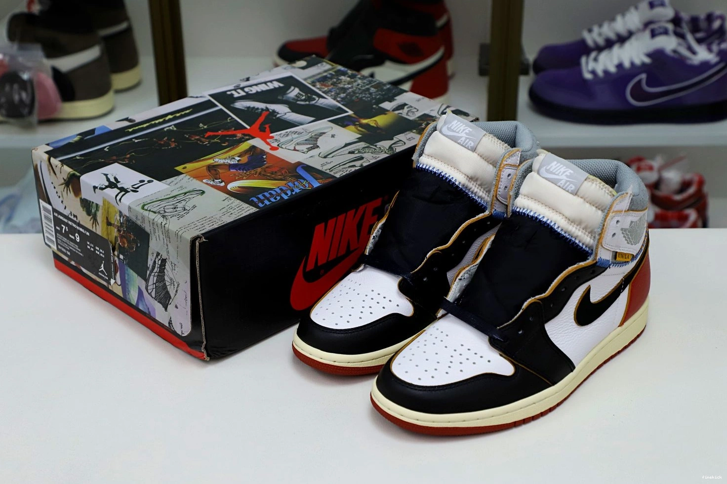 HIGH RETRO LA 1 JORDAN AIR X UNION NRG 0902